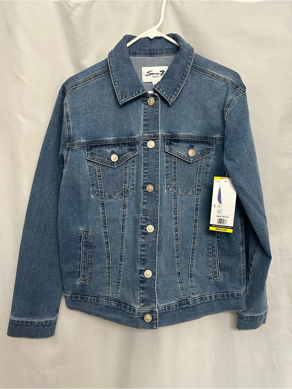 NWT Seven 7 Jean Jacket